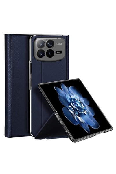 Velo Husă compatibilă pentru Xiaomi Mix Fold 4, Sleek Defense P1536, piele, albastră