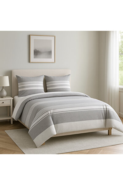 Loova Nevresim takımı çift kişilik"yorgan kılıfı+lastikli çarşaf+2 yastık kıl...