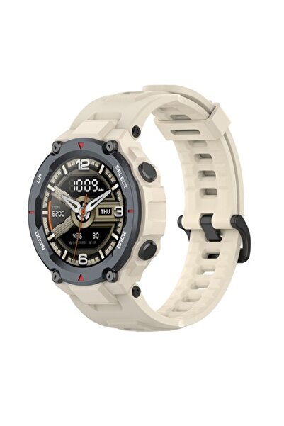 Juls Curea de ceas Techsuit pentru Amazfit T-Rex/T-Rex Pro R41, poliuretan, alb cremos