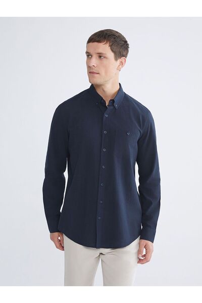 LC Waikiki LCWAIKIKI Classic Regular Fit Uzun Kollu Erkek Gömlek