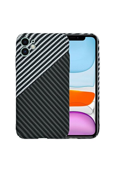 Techsuit Θήκη για iPhone 11 - Κάλυμμα από ανθρακονήματα - Stealth Gray