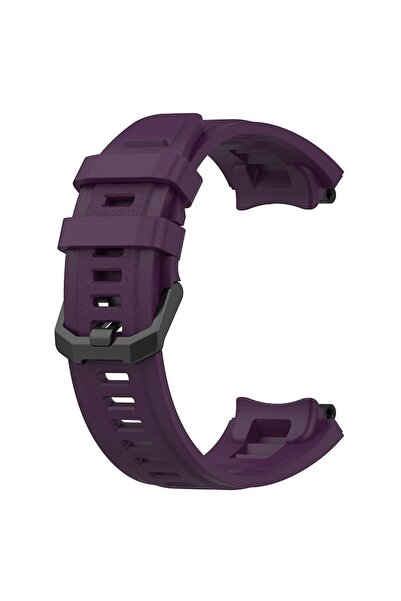 Juls Curea de ceas Techsuit W067 pentru Amazfit T-Rex 2 (Poliuretan) - Albastru ocean / Mov