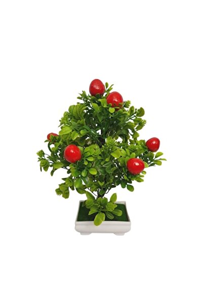 OEM Decorative Cherry Fruit Small Tree, 28 cm