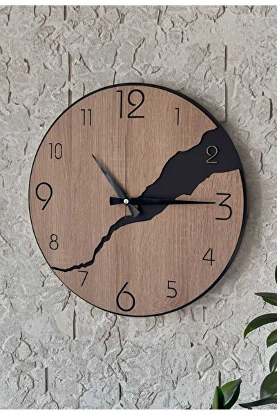 mrchediyesepeti Modern Wooden Wall Clock Sturdy **Very Stylish** and Also..No:45