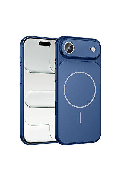 Nezih Case Apple iPhone 17 Air Uyumlu Kamera Korumalı Magsafe Sarj Destekli S...
