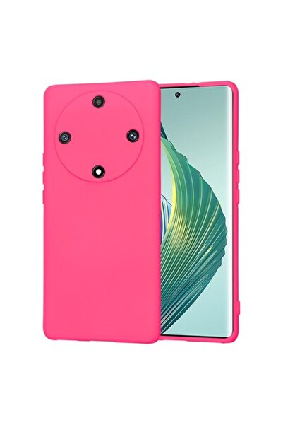 Techsuit Carcasă pentru Honor Magic5 Lite, SoftFlex, Y53, pânză, roz aprins
