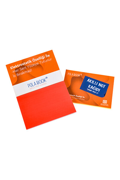 POLABOOK Electrostatic Red Smart Note Paper 7X10Cm - 50 Sheets