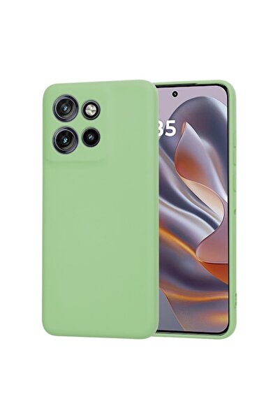 Juls Husă pentru Motorola Edge 50 Neo / Motorola ThinkPhone 25, Y42, pânză, verde mentă