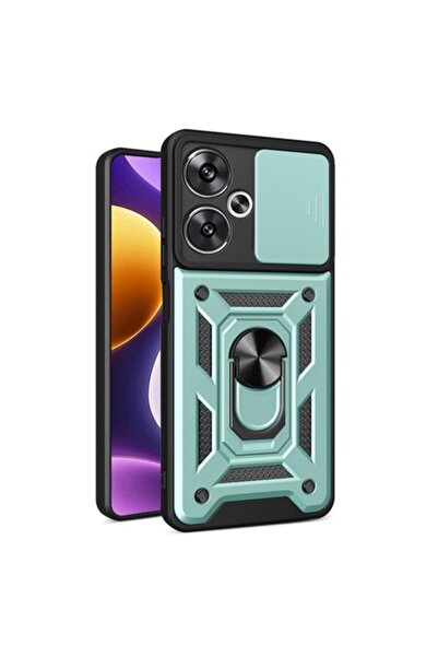 Techsuit Husă pentru Xiaomi Poco F6 - CamShield Series H56, Poliuretan, Verde