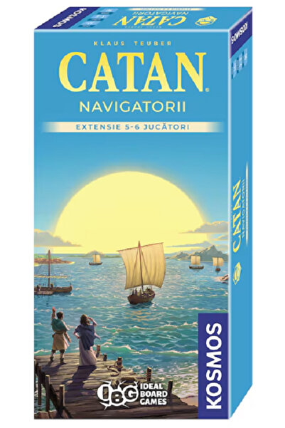 Ideal Board Games Catan Navigatorii – Expansiune pentru 5/6 jucători (Ediția ...