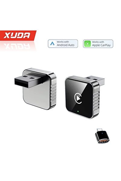 Global Xuda Carplay Android+İos Apple iphone Uyumlu Bluetooth+Wifi Otomatik Tak ve Çalıştır Minik