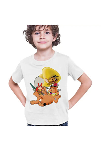 OEM Tricou Copii Baieti Speedy Gonzales Garfield Yosemite Sam Desene