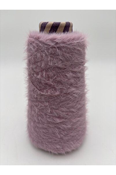 kumasfabrik 200 γρ Πλεκτό στο χέρι νήμα από τρίχες κουνελιού/νήμα για κασκόλ, μπερέ και γάντια/σάλι, πουλόβερ, νήμα ζακέτας-λιλά
