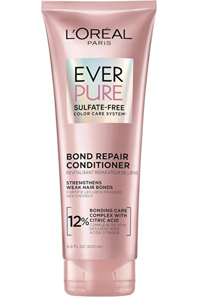 L'Oreal Paris بلسم لوريال باريس إيفر بيور بوند ريبير للشعر المصبوغ، خالٍ من ا...