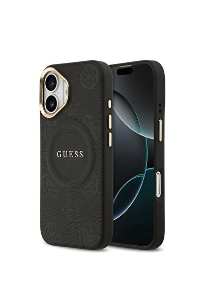 Guess Θήκη συμβατή με iPhone 17, με άδεια χρήσης, M-safeli, με λογότυπο με θε...