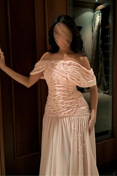 JOUNGIER Original flesh-toned evening dress