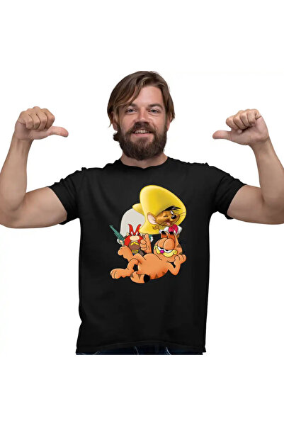 OEM Tricou Barbati Speedy Gonzales Garfield Yosemite Sam Desene