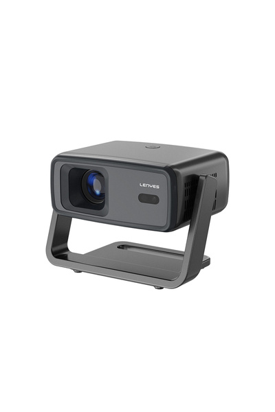 Lenyes LPR03 2.69 inç LCD 200 ANSI Lümen PTZ Projektör Yansıtma Cihazı Siyah