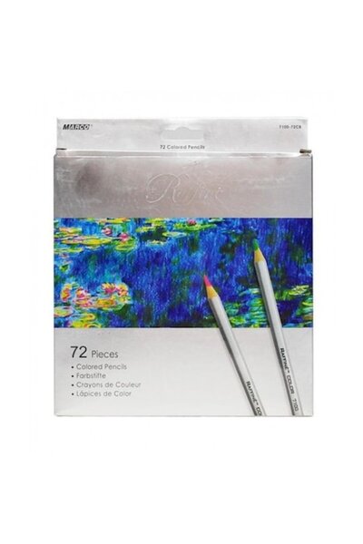 Marco Creioane colorate Raffine cu mină moale, set 72 buc.