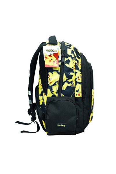 GIMSA Ghiozdan școlar, Gimsa, Pokemon 46 cm, Negru/Galben