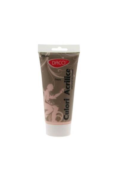 Daco Ακρυλικό χρώμα σεπία, 200 ml