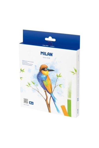 Milan Set of 24 Dry Pastels Milan, Multicolor