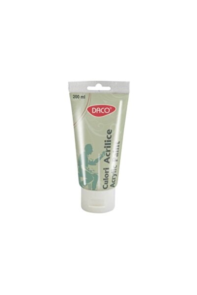 Daco Vopsea acrilică verde metalizat, 200 ml