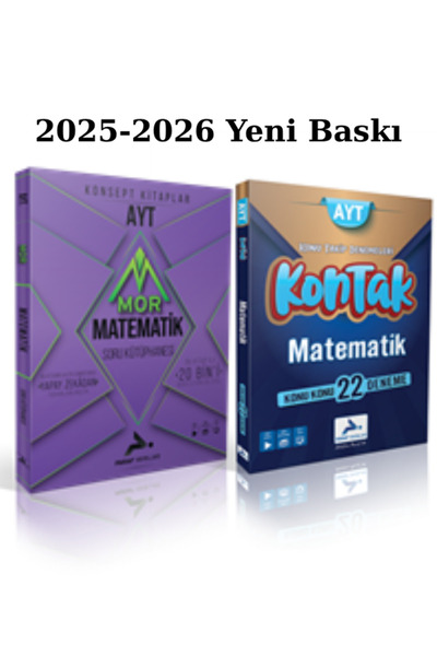 paraf yayınları Paraf Mor Ayt Matematik Soru Kütüphanesi-Kontak Ayt Matematik...
