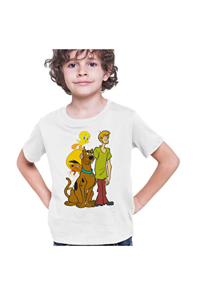 OEM Παιδικό μπλουζάκι Speedy Gonzales με τον Σκούμπι Ντου και τον Τουίτι για ...