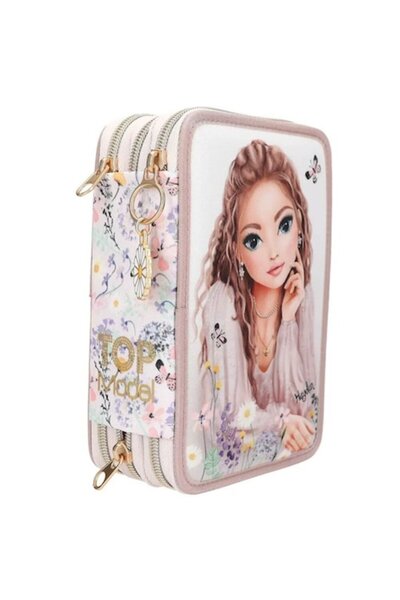 Top Model TopModel Triple Zipper Pencil Case 'Summer Feeling', Multicolor