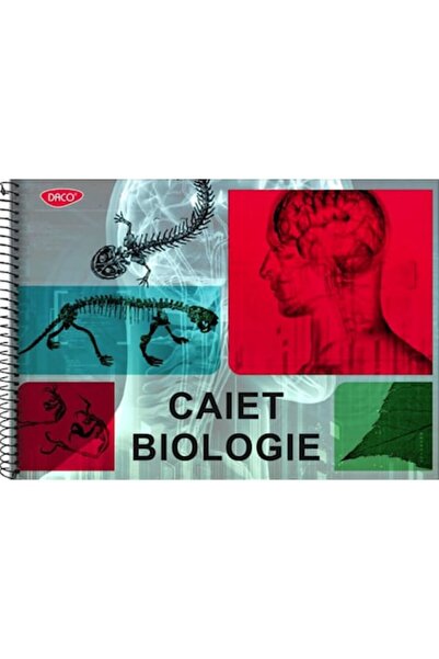 Daco Caiet de biologie - Daco, 24 de foi, multicolor
