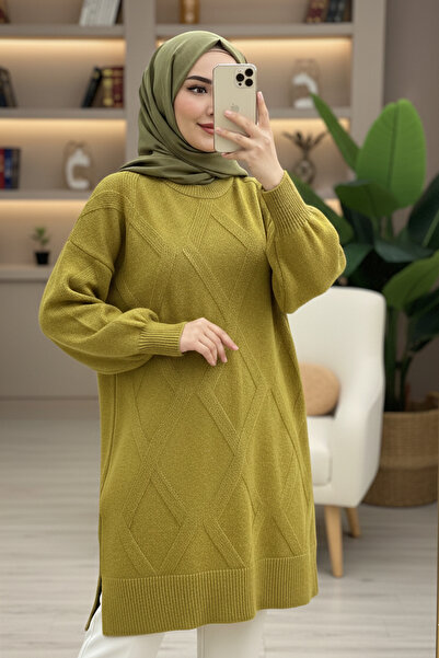 Kirazgym Πουλόβερ με μοτίβο με κορδόνια με μαλακό νήμα