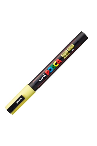 Uni Posca PC-3M Marker 09-13 mm, Sunshine Yellow