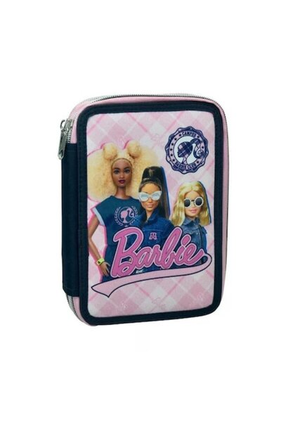 GIMSA Penar cu două niveluri, umplută cu Barbie, în carouri