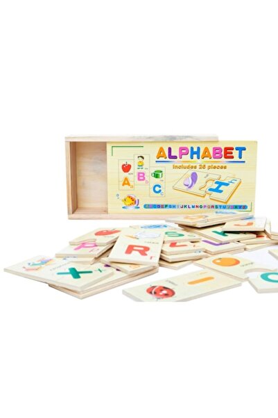 ALİBEİBEİ English Alphabet Wooden Puzzle