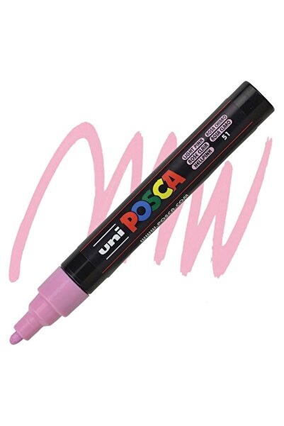 POSCA Marker UNI PC-5M 1,8-2,5 mm, roz deschis