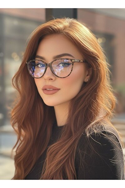 Goldmine نظارات تاري للجنسين للحماية من الضوء الأزرق، نظارات ليوبارد