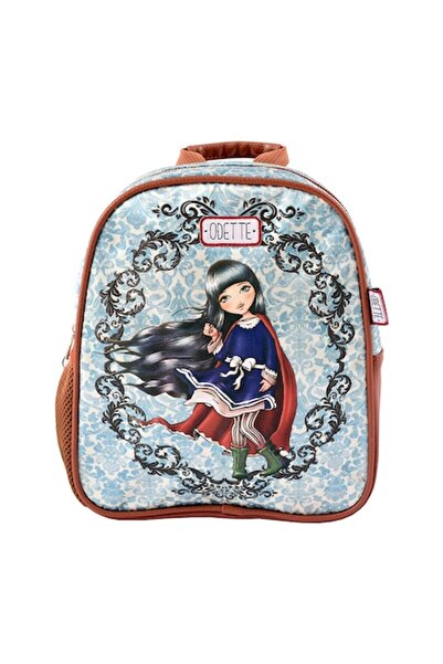 ODETTE preschool backpack brown 28 cm