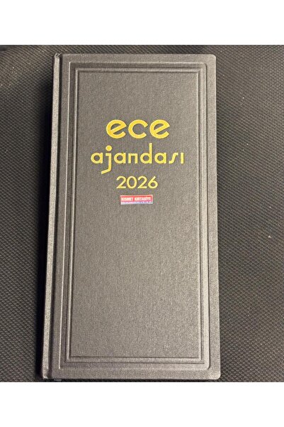 Ece AJANDASI 17X33 UZUN MODELİ TİCARİ KISMET KIRTASİYE 2026