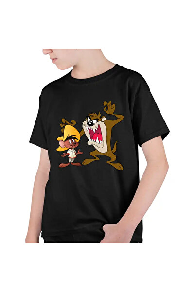 OEM Παιδικό T-shirt Speedy Gonzalez Taz Tasmanian Devil για αγόρια