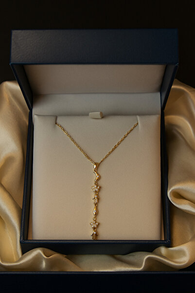 VELMORIA Çelik Şans Bereket Sembolü Y Kolye