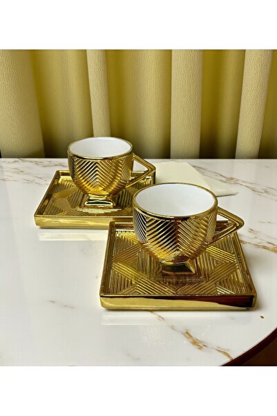 lstri Krd Art Deco 2-Person Coffee Cup Set 80 ml Classic