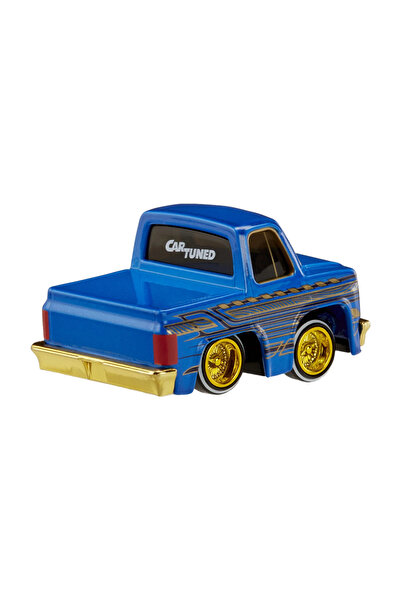 ADORE OYUNCAK Cartuned S3 1987 Chevy C10 - Blue Lowrider Car Ict526681