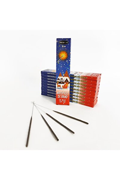 FIRESHOW Artificii de brad, 16 cm, set 100 buc