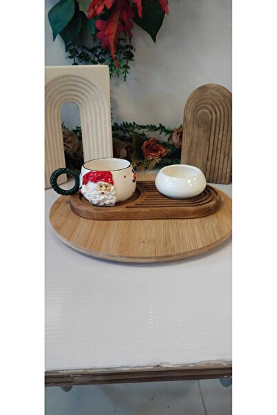 AYLEFE HOBBY El Yapımı Seramik Yeni Yıl Kupa