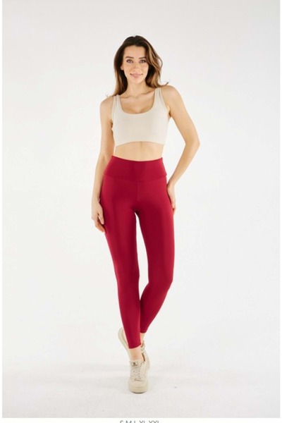 VOGSİNG Vogsign Γυναικείο Αθλητικό Κολάν 4073 - Βουργουνδία - L