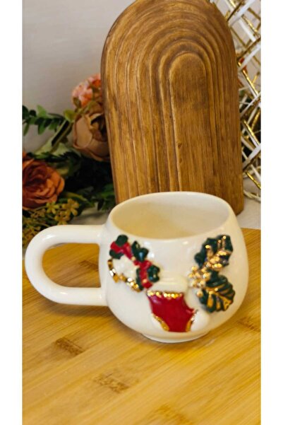 AYLEFE HOBBY Handmade Ceramic New Year Mug