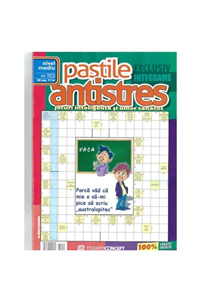 Maxim Grup Integrama Pastila antistres, nvel mediu - Maxim Concept