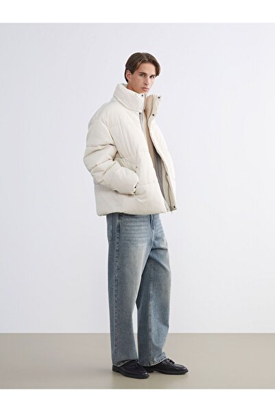 LC Waikiki Rahat Kalıp Dik Yaka Erkek Şişme Mont