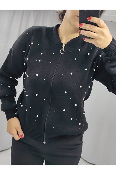 tellevolle triko hırka incili